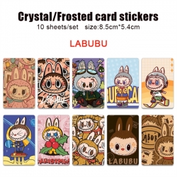 Labubu Frosted anime crystal b...