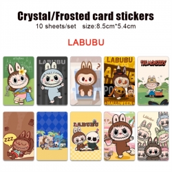 Labubu Frosted anime crystal b...