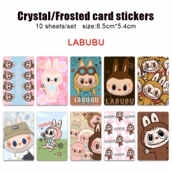 Labubu Frosted anime crystal b...