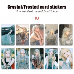 IU Frosted anime crystal bus c...