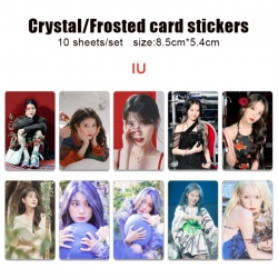 IU Frosted anime crystal bus c...