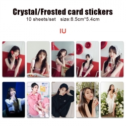 IU Frosted anime crystal bus c...