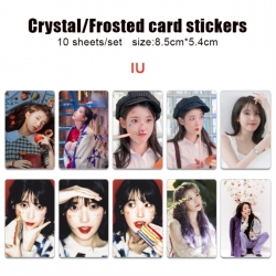 IU Frosted anime crystal bus c...