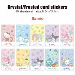 sanrio Frosted anime crystal b...