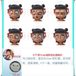 Nezha 2 Anime Rainbow Mask Bad...