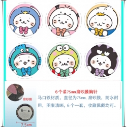 sanrio Anime Matte film brooch...