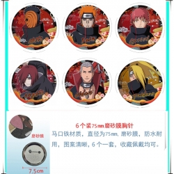 Naruto Anime Matte film brooch...