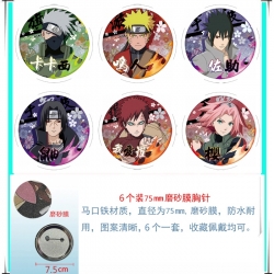 Naruto Anime Matte film brooch...