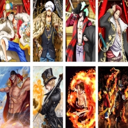 One Piece Embossed poster 8 pc...