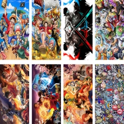 One Piece Embossed poster 8 pc...