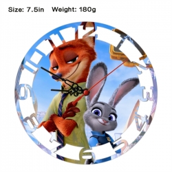 Zootopia Anime print alarm clo...