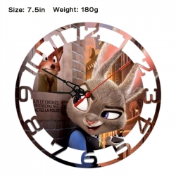 Zootopia Anime print alarm clo...