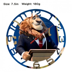 Zootopia Anime print alarm clo...