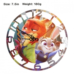 Zootopia Anime print alarm clo...
