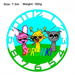 Sprunki Plush Anime print alar...