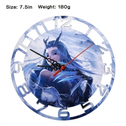 Nezha Anime print alarm clock ...