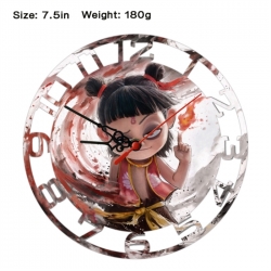 Nezha Anime print alarm clock ...