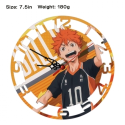 Haikyuu!! Anime print alarm cl...