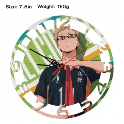 Haikyuu!! Anime print alarm cl...