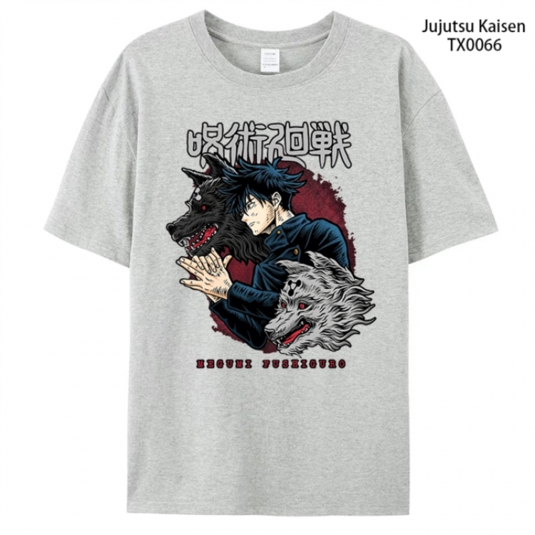 Jujutsu Kaisen Anime peripheral printed pure cotton T-shirt from S to 4XL