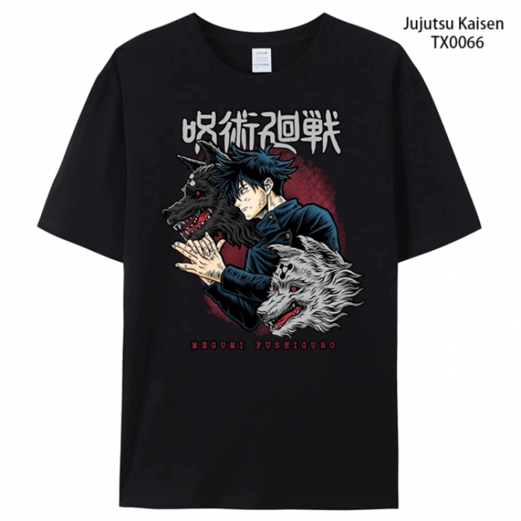 Jujutsu Kaisen Anime peripheral printed pure cotton T-shirt from S to 4XL