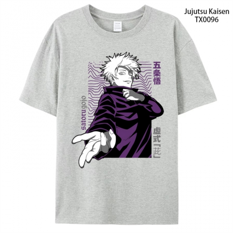 Jujutsu Kaisen Anime peripheral printed pure cotton T-shirt from S to 4XL