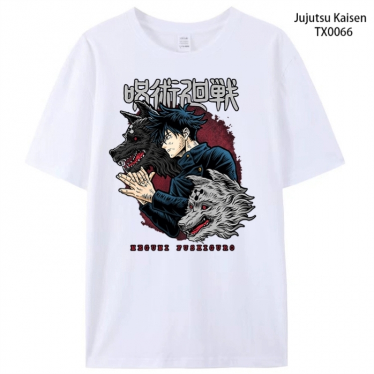 Jujutsu Kaisen Anime peripheral printed pure cotton T-shirt from S to 4XL