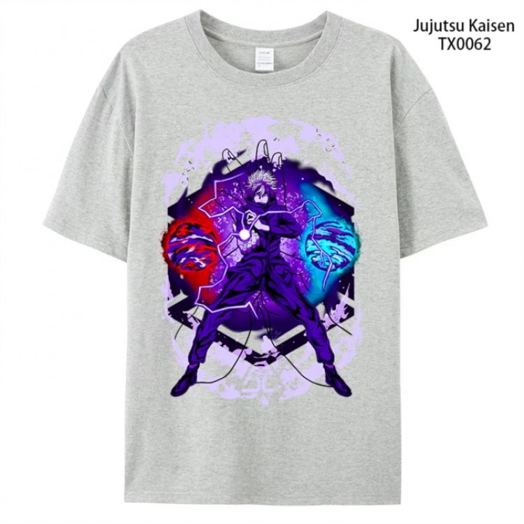 Jujutsu Kaisen Anime peripheral printed pure cotton T-shirt from S to 4XL