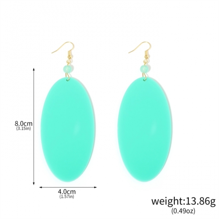 DANDADAN Earpin style peach earrings OPP packaging price for 5 pairs