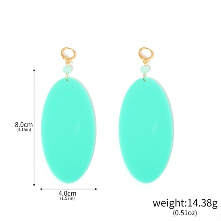 DANDADAN Earpin style peach earrings OPP packaging price for 5 pairs