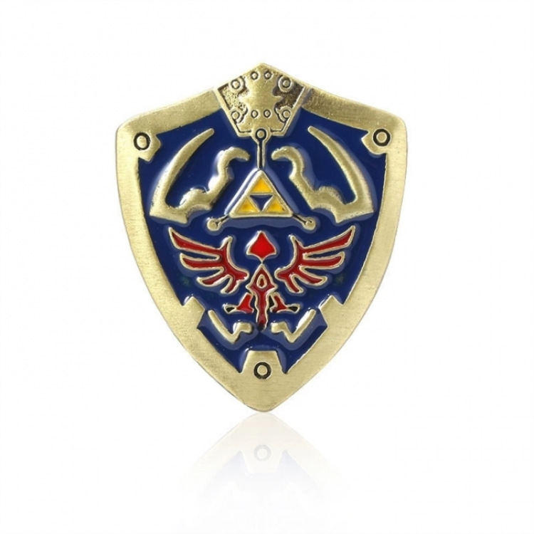 The Legend of Zelda Cartoon metal brooch badge OPP packaging price for 5 pcs  X342