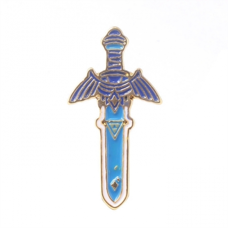The Legend of Zelda Cartoon metal brooch badge OPP packaging price for 5 pcs  X226