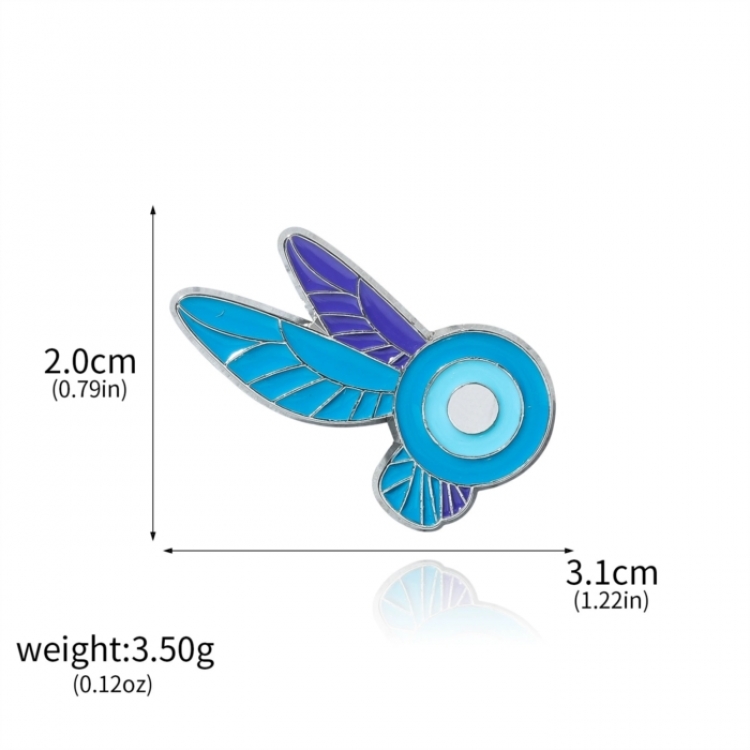 The Legend of Zelda Cartoon metal brooch badge OPP packaging price for 5 pcs