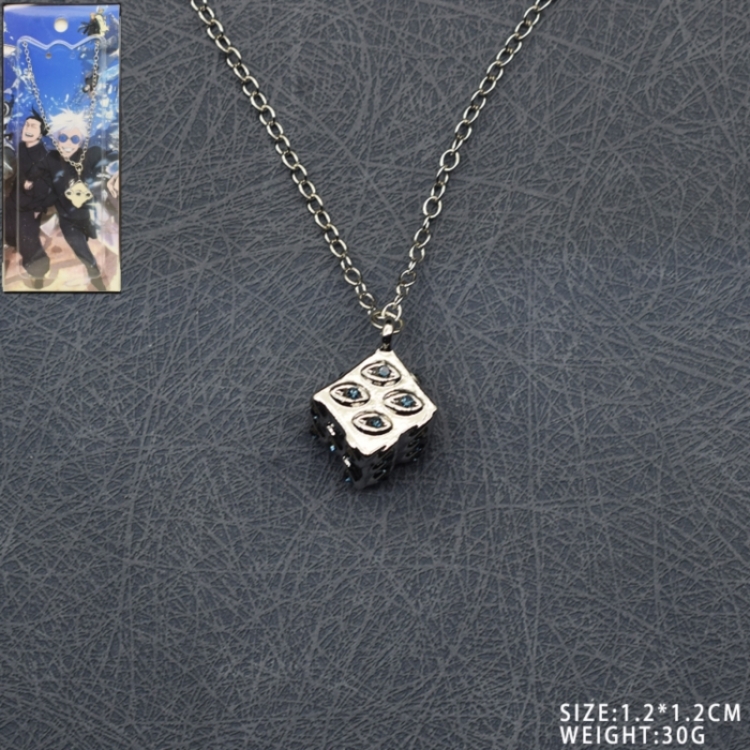 Jujutsu Kaisen Anime cartoon metal necklace pendant ornament price for 5 pcs