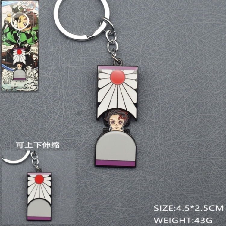 Demon Slayer Kimets Anime peripheral retractable keychain