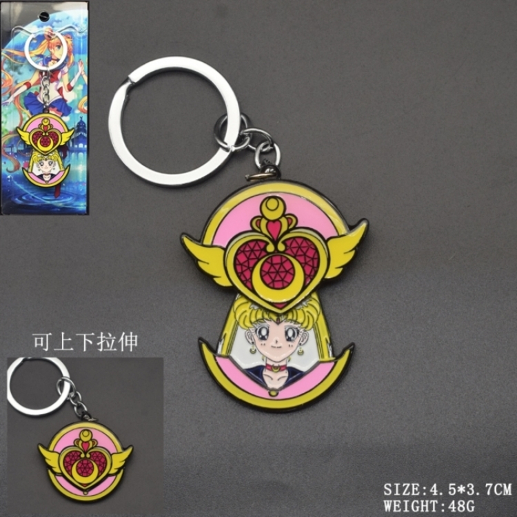 sailormoon Anime peripheral retractable keychain