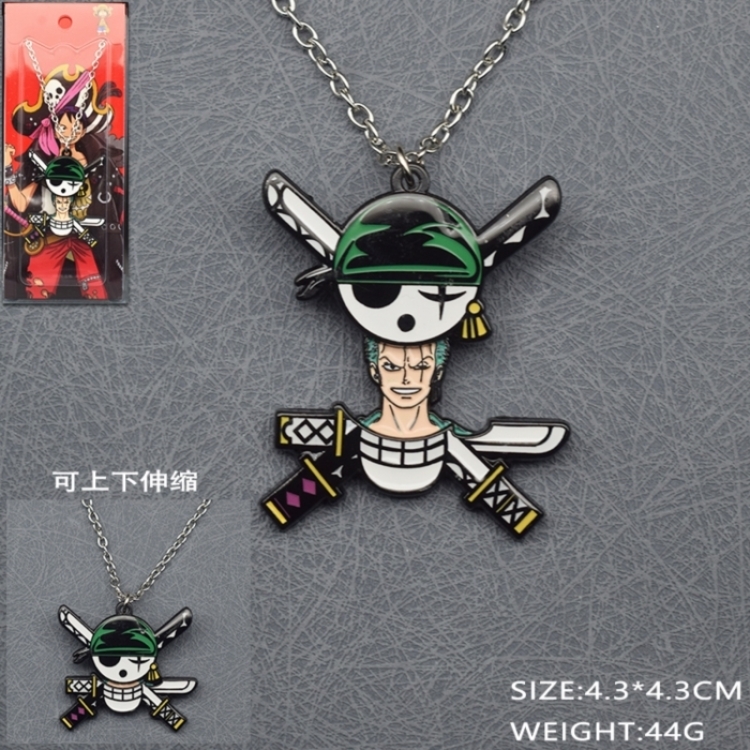 One Piece Anime peripheral adjustable necklace pendant