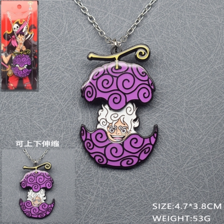 One Piece Anime peripheral adjustable necklace pendant