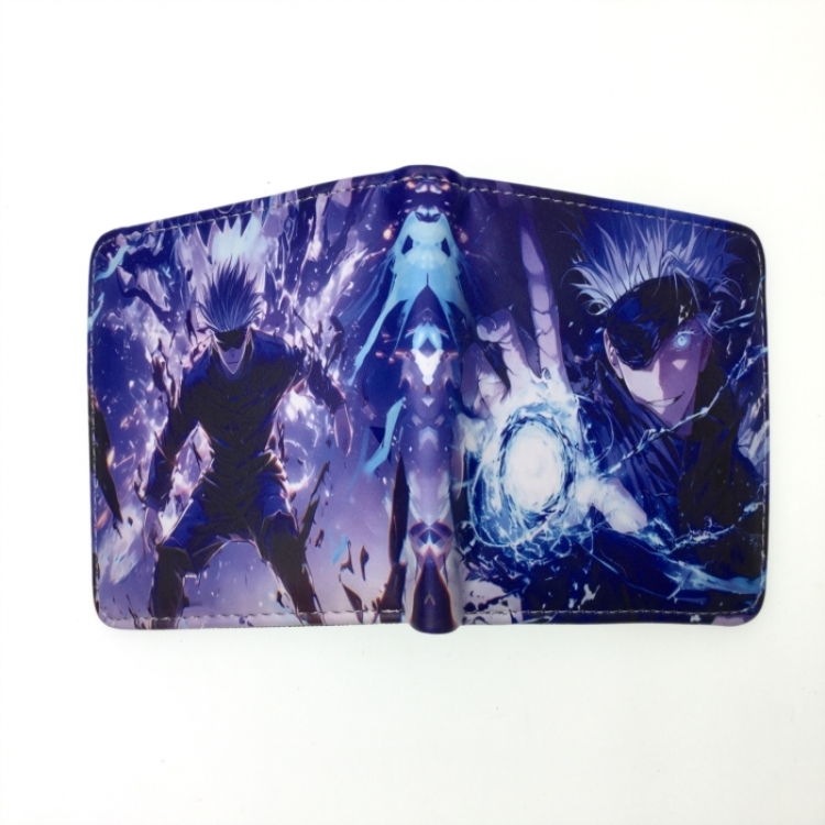 Jujutsu Kaisen Anime two fold  Short wallet 11X9.5CM 60G   B-1858