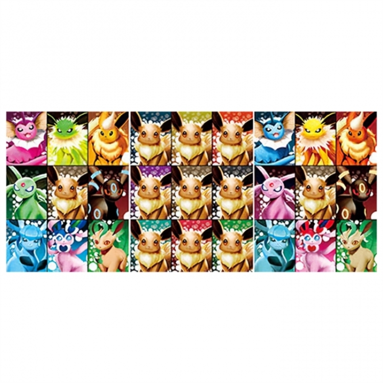 Pokemon 3D anime gradient 3D painting decoration poster 41x31cm