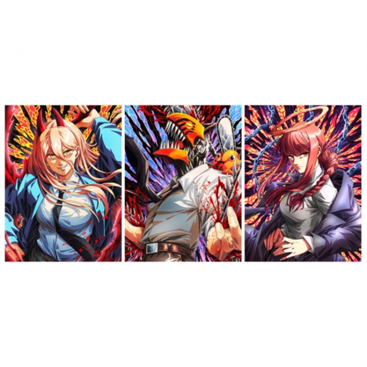 DRAGON BALL 3D anime gradient 3D painting decoration poster 41x31cm