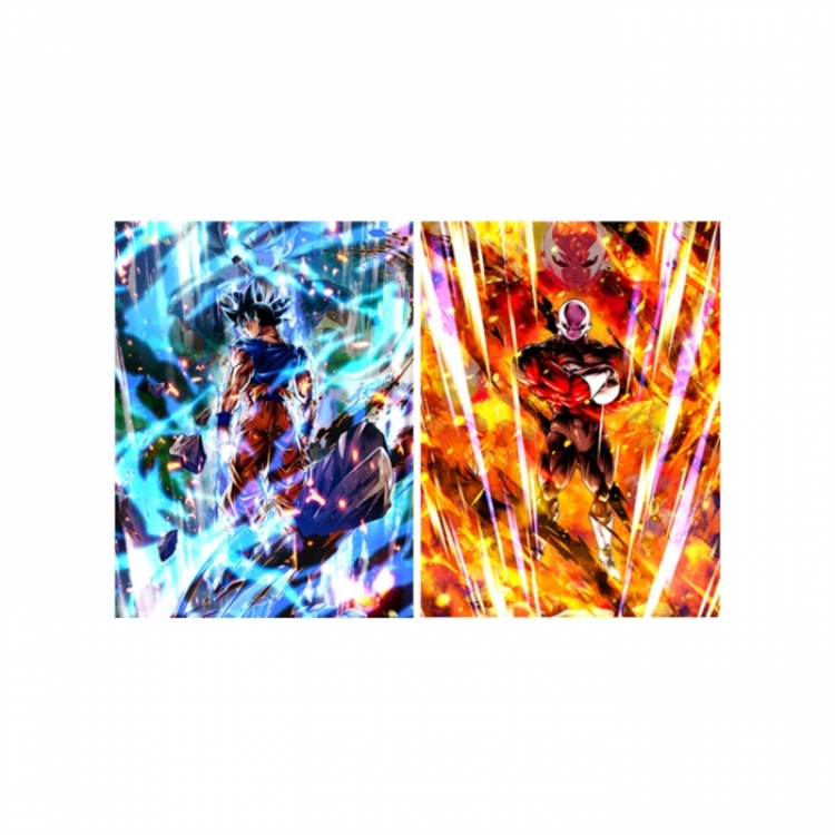 DRAGON BALL 3D anime gradient 3D painting decoration poster 41x31cm