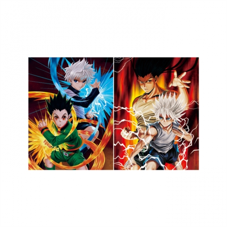 HunterXHunter 3D anime gradient 3D painting decoration poster 41x31cm
