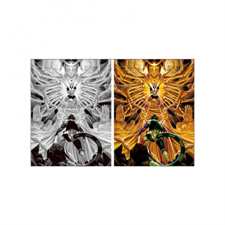 HunterXHunter 3D anime gradient 3D painting decoration poster 41x31cm