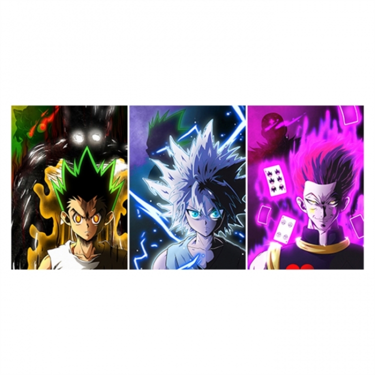 HunterXHunter 3D anime gradient 3D painting decoration poster 41x31cm
