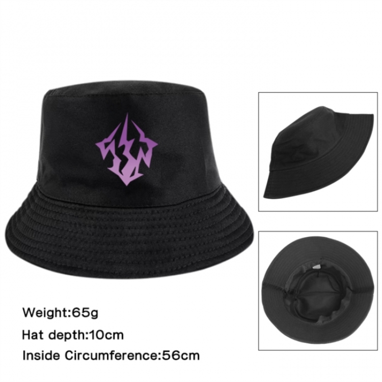 Honkai: Star Rail Anime Printed Outdoor Fisherman's Hat Sunshade Hat 56cm