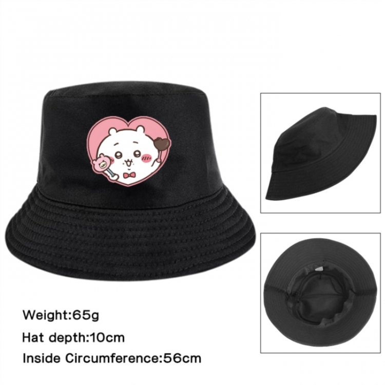 Chiikawa Anime Printed Outdoor Fisherman's Hat Sunshade Hat 56cm