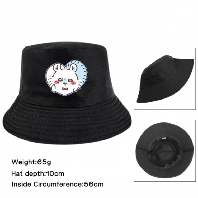 Chiikawa Anime Printed Outdoor Fisherman's Hat Sunshade Hat 56cm