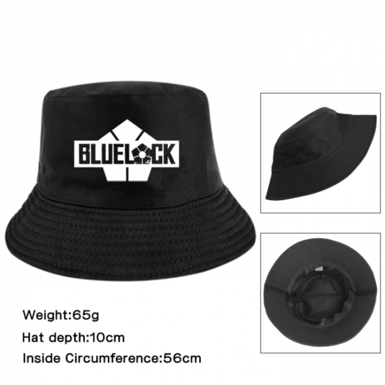 BLUE LOCK Anime Printed Outdoor Fisherman's Hat Sunshade Hat 56cm