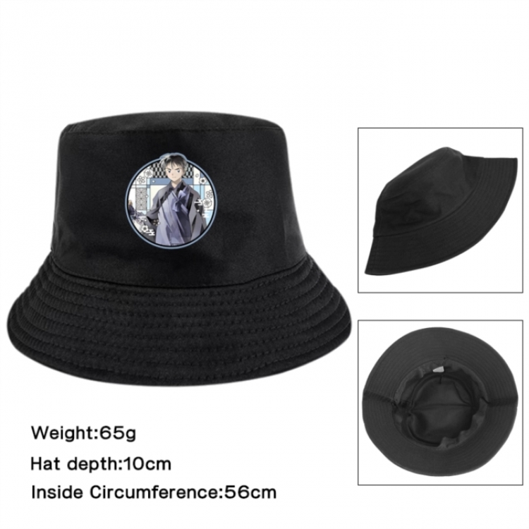 Inuyasha Anime Printed Outdoor Fisherman's Hat Sunshade Hat 56cm